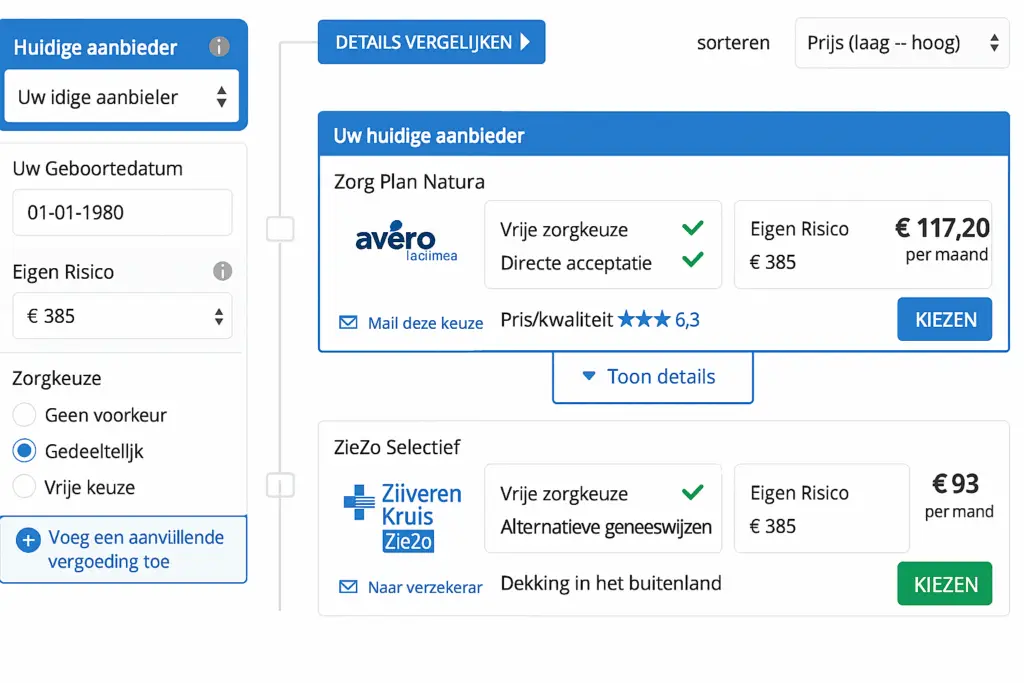 Zorg dat je in de alt-tekst of iframe title iets als “Zorgverzekering vergelijken 2026 – onafhankelijke vergelijkingstool” gebruikt voor SEO.