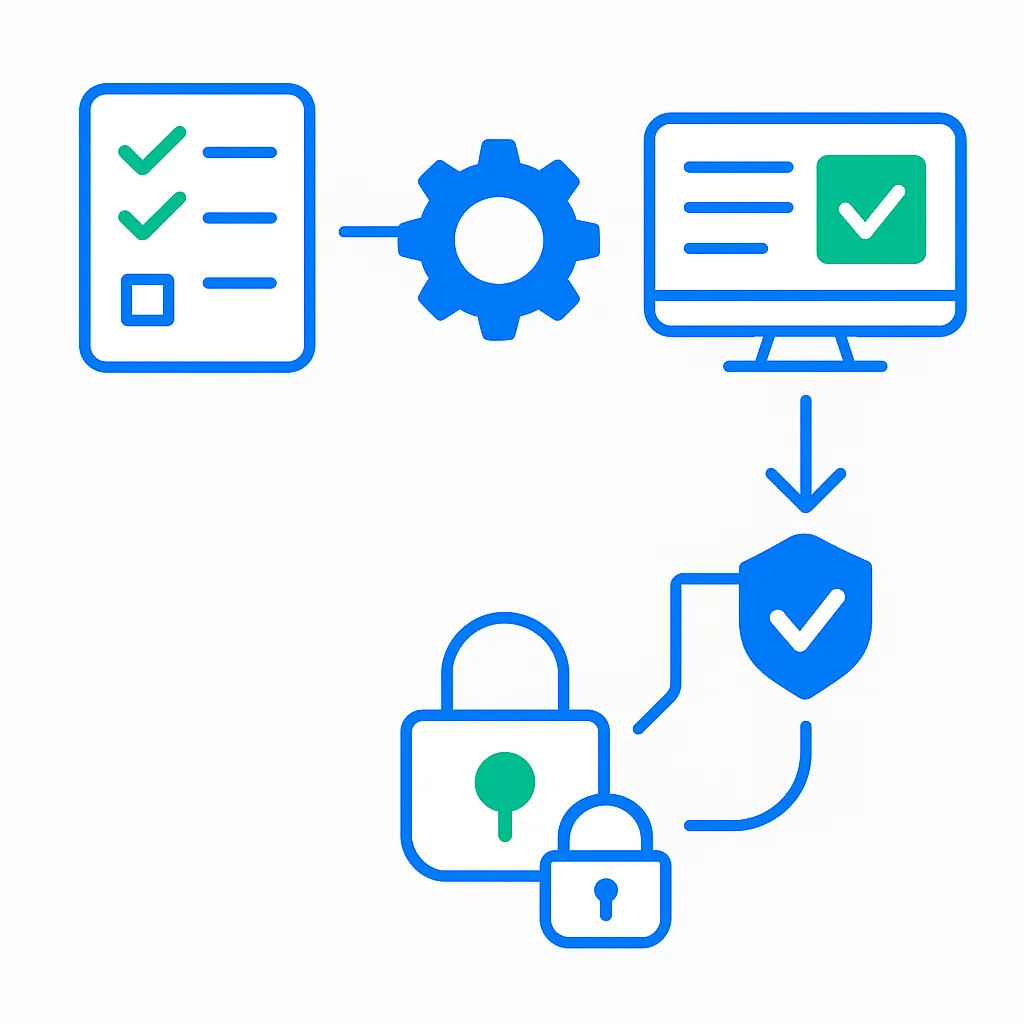 Infographic met stappen van zorgverzekering vergelijken op Zorgvergelijker.nl